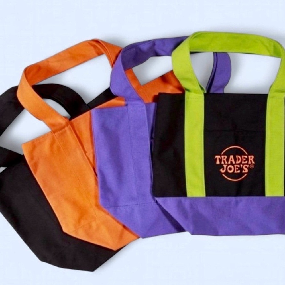 Trader Joe’s Trick or Treat Canvas Tote Mini Bag